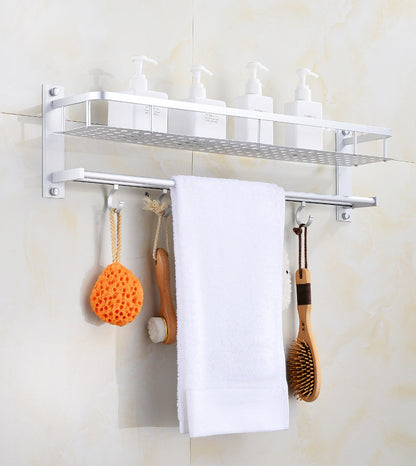 Bathroom shelf towel rack - Jinoutlet