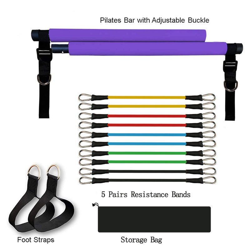 Yoga Pilates Bar Portable Gym Accessories - Jinoutlet